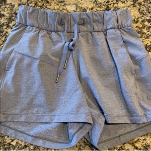 Heather gray lululemon shorts